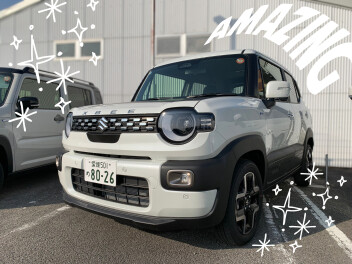 当店のクロスビー、イメチェンしました(≧▽≦)